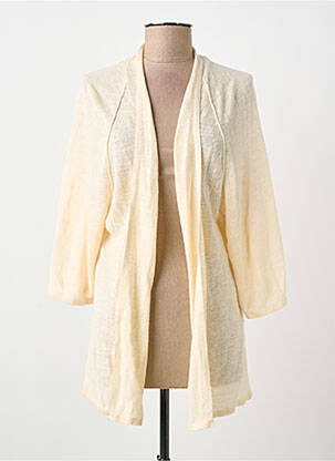 Gilet manches courtes beige TOM TAILOR femme