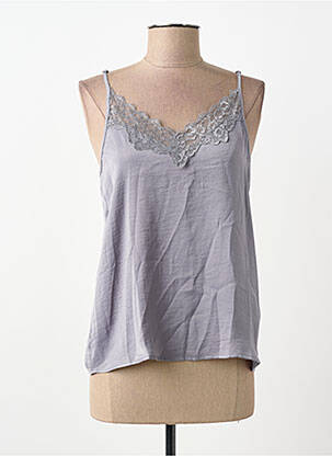 Top argent JACQUELINE DE YONG femme