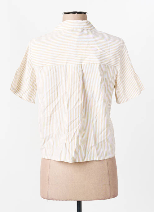 Chemisier beige MANGO femme