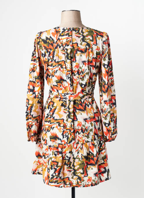 Robe longue orange ONLY femme