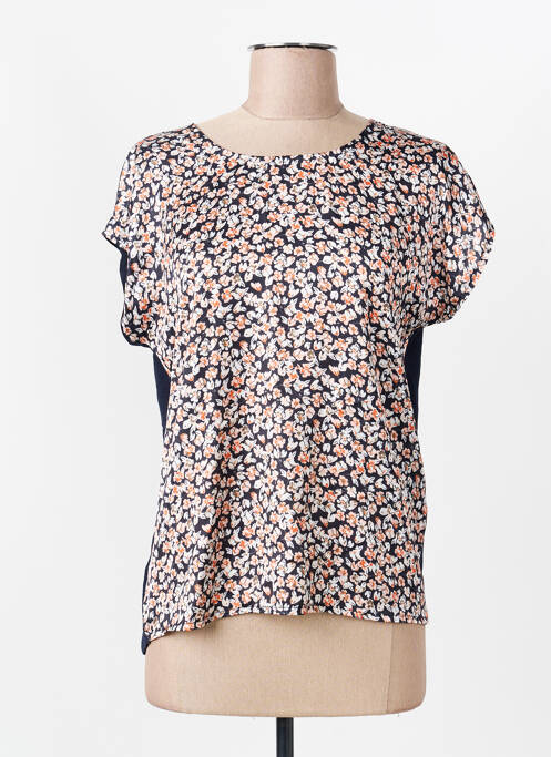 Top bleu MORE & MORE femme