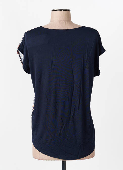 Top bleu MORE & MORE femme