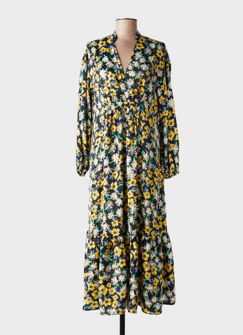 Robe longue noir MANGO femme