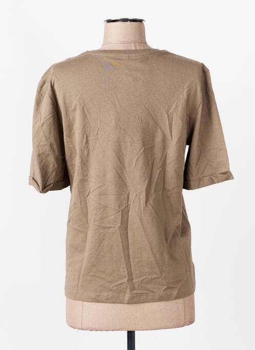 T-shirt marron ONLY femme