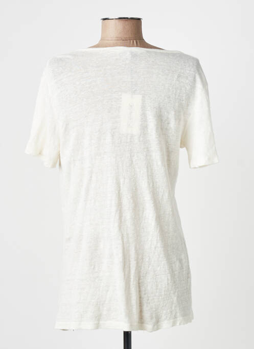 T-shirt blanc PLEASE femme