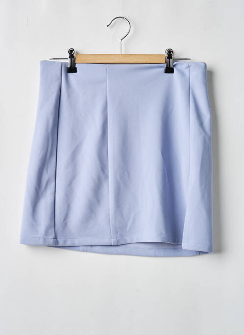 Jupe courte bleu ONLY femme