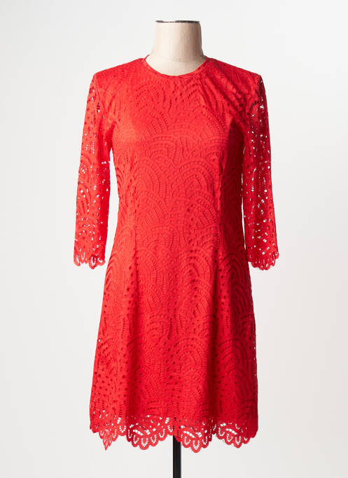 Robe courte rouge ONLY femme