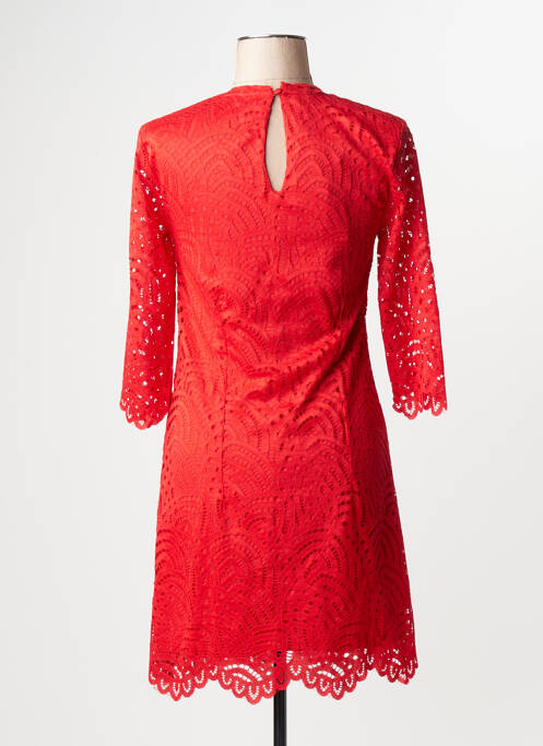 Robe courte rouge ONLY femme