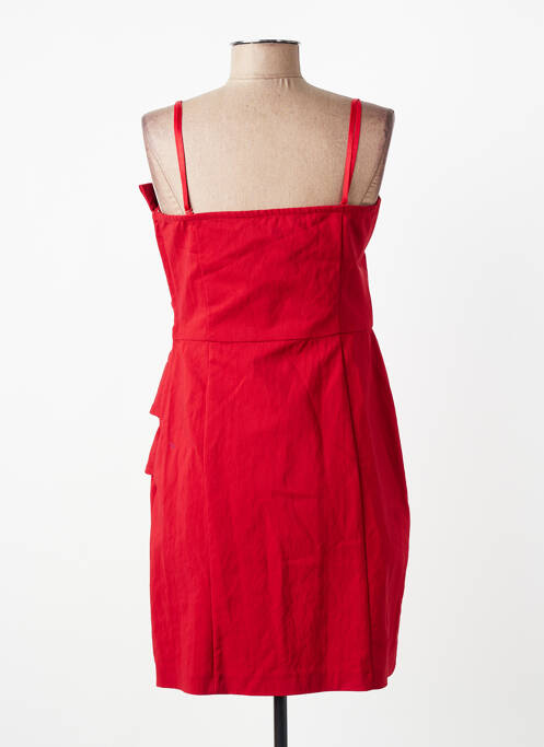 Robe courte rouge NAF NAF femme