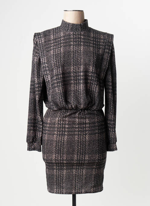 Robe mi-longue gris MORGAN femme