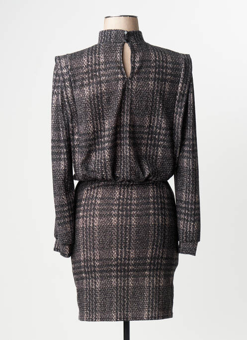 Robe mi-longue gris MORGAN femme