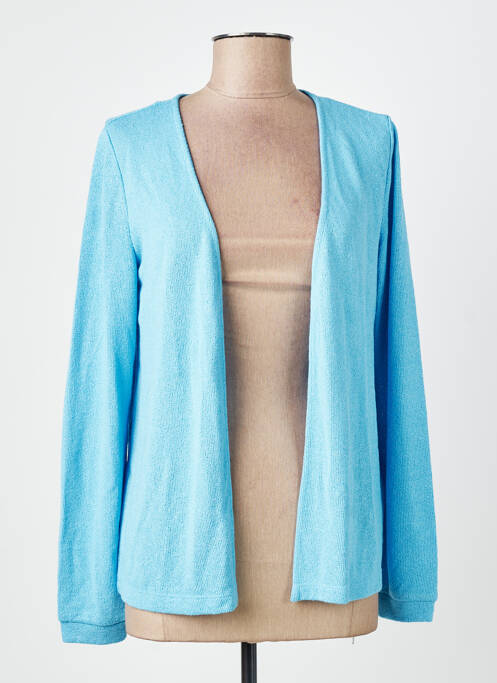 Gilet manches longues bleu STREET ONE femme