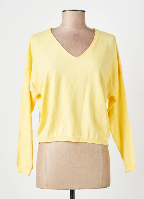 Pull jaune BELLITA femme