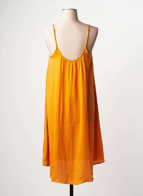 Robe courte orange VERO MODA femme
