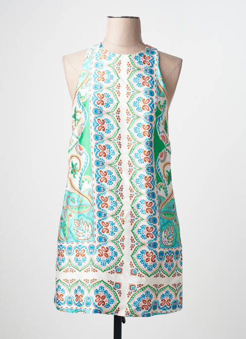 Robe courte blanc MANGO femme