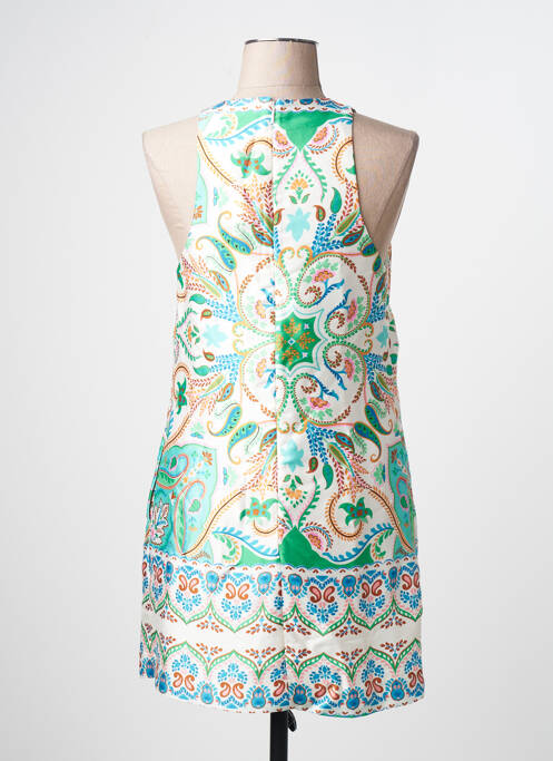 Robe courte blanc MANGO femme