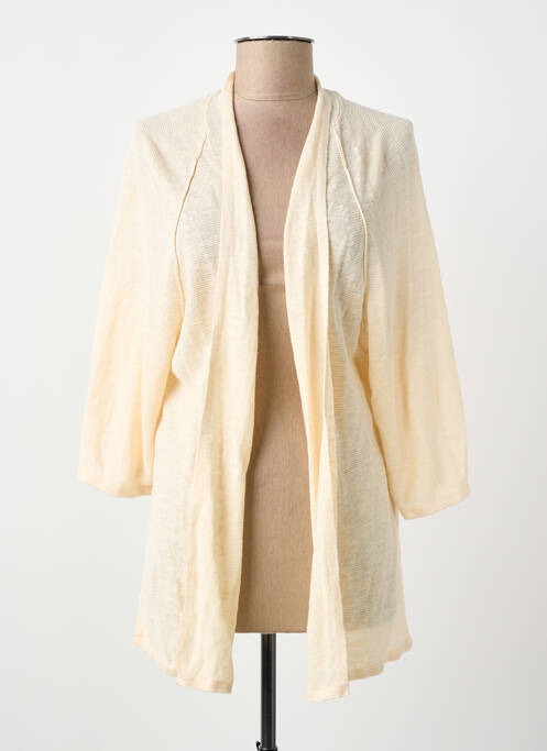 Gilet manches courtes beige TOM TAILOR femme