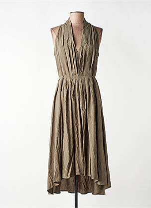 Robe longue vert MOLLY BRACKEN femme