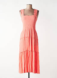 Robe courte orange VERO MODA femme