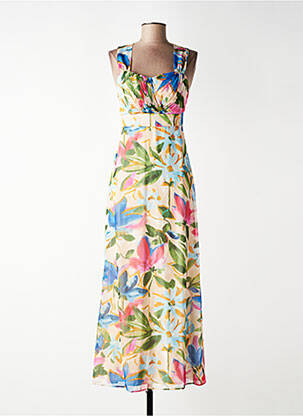 Robe longue bleu NAF NAF femme