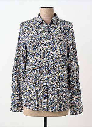 Chemisier bleu GARCIA femme