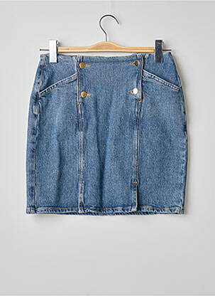 Jupe courte bleu ONLY femme