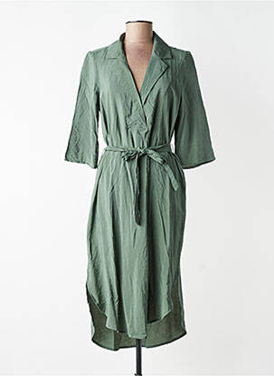 Robe longue vert VILA femme