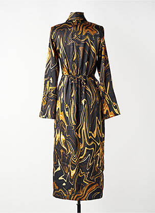 Robe longue noir MANGO femme