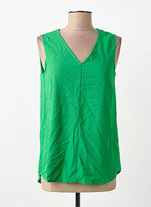 Top vert MORE & MORE femme