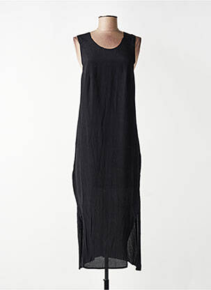 Robe longue noir MANGO femme