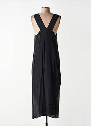 Robe longue noir MANGO femme