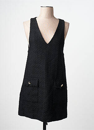 Robe courte noir MANGO femme