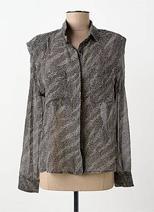 Chemisier gris LE TEMPS DES CERISES femme