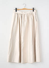 Jupe longue beige MANGO femme