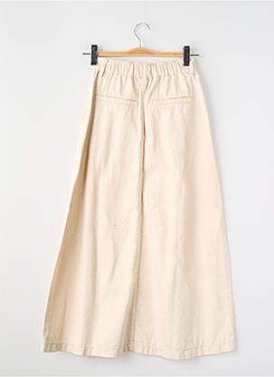 Jupe mi-longue beige YUGEN femme