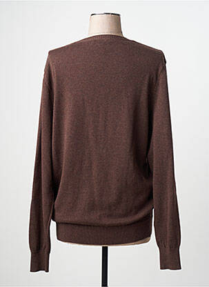 Pull marron PRIVATE BLUE homme