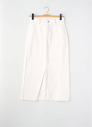 Jupe mi-longue blanc VILA femme