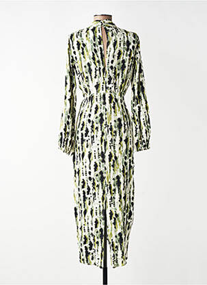 Robe longue multicolore MANGO femme