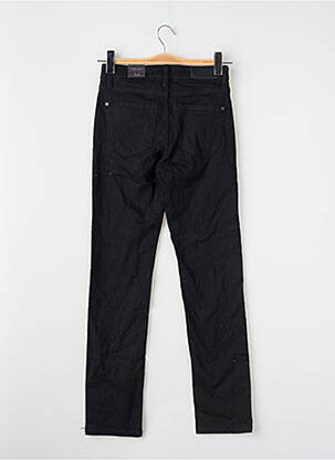 Jeans coupe droite noir MANGO femme