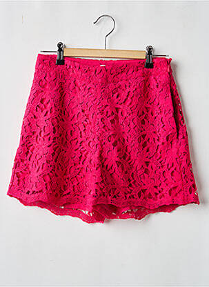 Short rose MORGAN femme