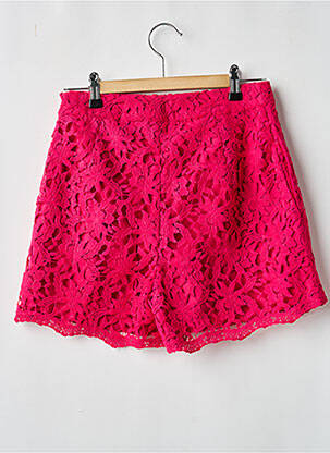 Short rose MORGAN femme