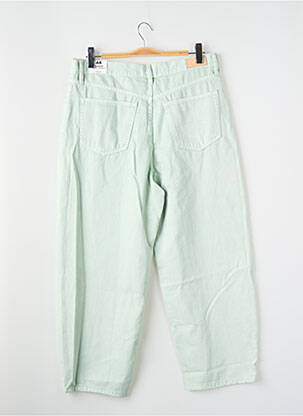 Jeans coupe large vert MANGO femme
