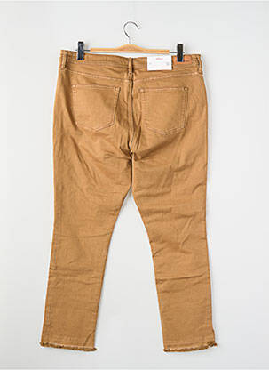 Jeans coupe droite marron S.OLIVER femme