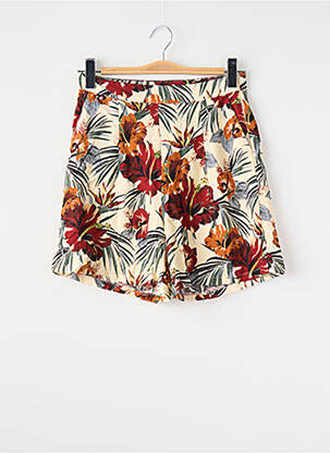 Short multicolore ONLY femme