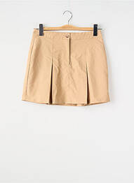 Jupe courte beige JJXX femme