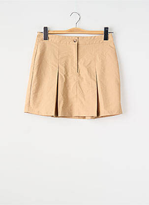 Jupe courte beige JJXX femme