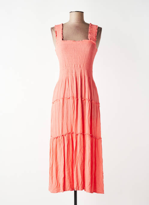 Robe courte orange VERO MODA femme