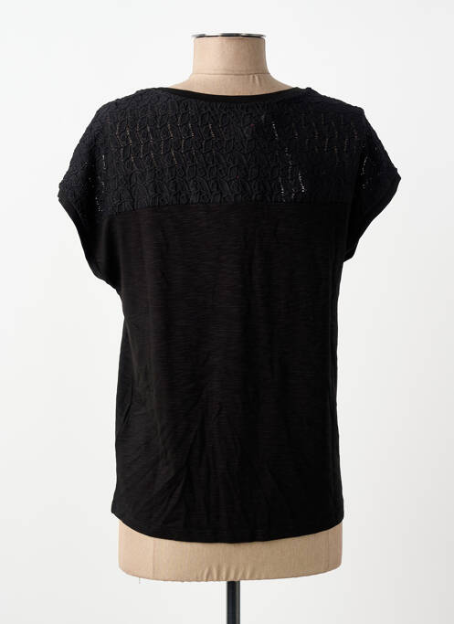 T-shirt noir STREET ONE femme