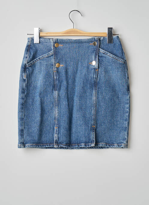 Jupe courte bleu ONLY femme