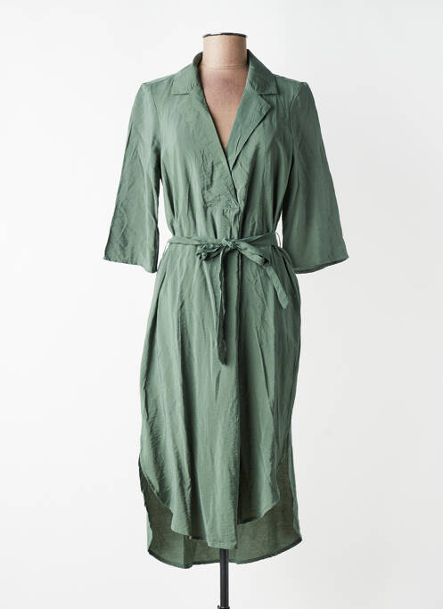 Robe longue vert VILA femme